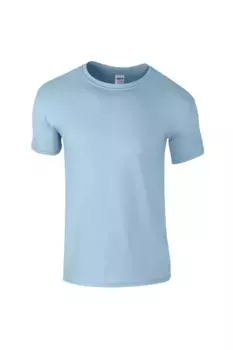 Мягкая футболка с короткими рукавами Gildan, синий