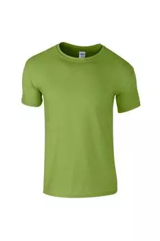 Мягкая футболка с короткими рукавами Gildan, зеленый