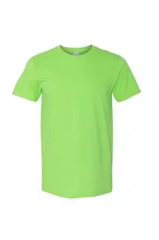Мягкая футболка с короткими рукавами Gildan, зеленый