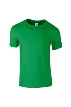 Мягкая футболка с короткими рукавами Gildan, зеленый