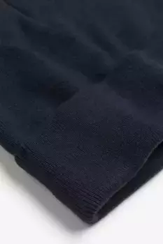 Мягкая хлопковая шапка H&M, синий