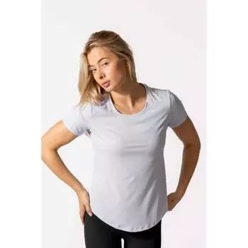 Мягкая и дышащая женская футболка с короткими рукавами Active', синего цвета AESTHETIC WOLF, цвет azul