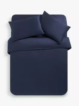 Мягкая и шелковистая пара стандартных наволочек из египетского хлопка John Lewis плотностью 400 нитей, Midnight