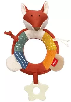 Мягкая игрушка AKTIV GREIFLING FUCHS sigikid, цвет rot mehrfarbig