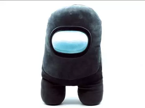 Мягкая игрушка Among Us 16" Black Crewmate Plush Toikido