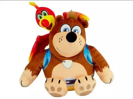 Мягкая игрушка Banjo-Kazooie Club Mocchi- Mocchi- Banjo-Kazooie Mega 15-Inch Plush Tomy
