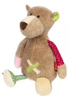 Мягкая игрушка BR PATCHWORK SWEETY sigikid, цвет braun