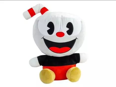 Мягкая игрушка Cuphead Club Mocchi- Mocchi- Cuphead Mega 15-Inch Plush Tomy