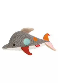 Мягкая игрушка DELFIN PATCHWORK SWEETY sigikid, цвет grau wei