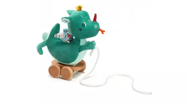 Мягкая игрушка Lilliputiens, чтобы тянуть Джо