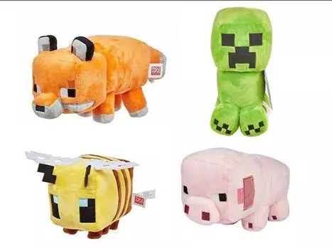 Мягкая игрушка Minecraft 8" Plush Box of 6 MATTEL