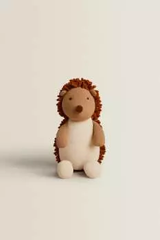 Мягкая игрушка "ёжик" Zara, браун