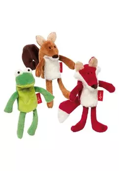 Мягкая игрушка PACK OF 3 FINGERPUPPEN SET MY LITTLE THEATRE sigikid, цвет grn