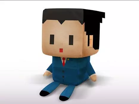 Мягкая игрушка Phoenix Wright: Ace Attorney Voxenation Phoenix Wright Plush Capcom