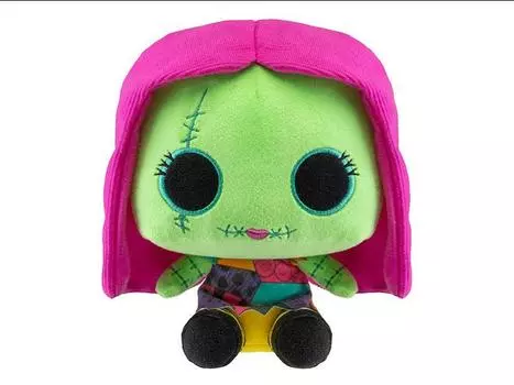 Мягкая игрушка Pop! Plush: The Nightmare Before Christmas Sally (Blacklight) Funko