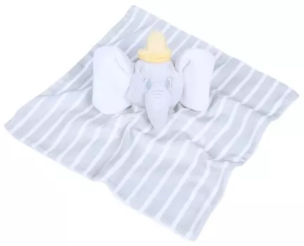 Мягкая игрушка серая, из ткани в полоску, для детей Дамбо DISNEY