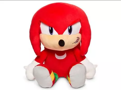 Мягкая игрушка Sonic The Hedgehog HugMe Knuckles 16" Plush KIDROBOT