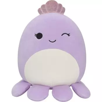 Мягкая игрушка Squishmallow Осьминог, фиолетовый