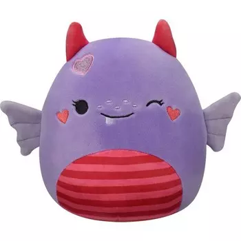 Мягкая игрушка Squishmallows Canavar Atwater, синий / красный