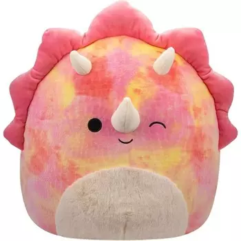 Мягкая игрушка SquishMallows Динозавр Тринити, 40 см
