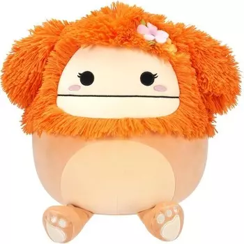 Мягкая игрушка Squishmallows Shasta Снежный Человек, оранжевый