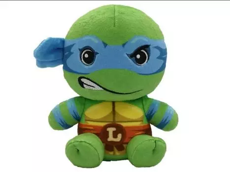 Мягкая игрушка Teenage Mutant Ninja Turtles Club Mocchi- Mocchi- Leonardo Junior 6-Inch Plush Tomy