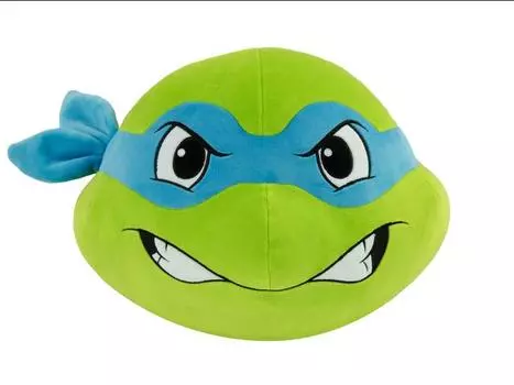 Мягкая игрушка Teenage Mutant Ninja Turtles Club Mocchi- Mocchi- Leonardo Mega 15-Inch Plush Tomy