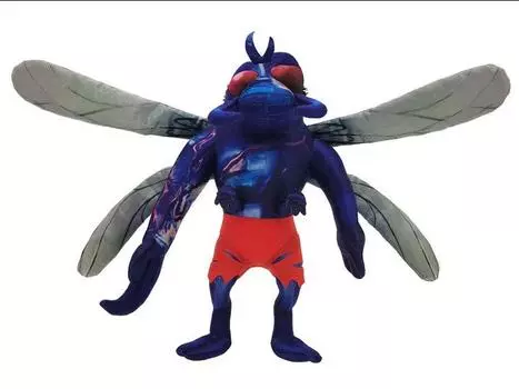 Мягкая игрушка Teenage Mutant Ninja Turtles: Mutant Mayhem Superfly 8" Plush Mattel