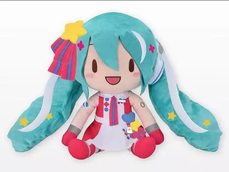 Мягкая игрушка Vocaloid Hatsune Miku Magical Mirai (10th Anniversary) Large Fluffy Plush Sega