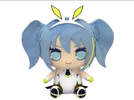 Мягкая игрушка Vocaloid Kyurumaru Hatsune Miku (Sporty Rabbit Ver.) Big Plush FURYU