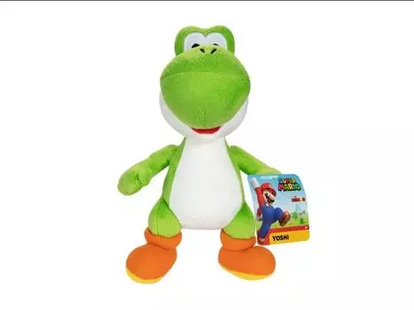 Мягкая игрушка World of Nintendo Super Mario 9" Yoshi Plush Jakks Pacific