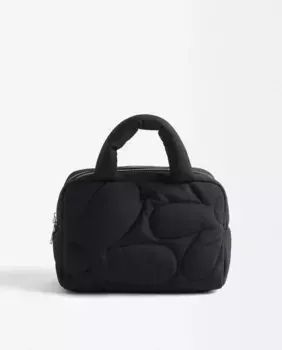 Мягкая косметичка с застежкой-молнией, однотонная Parfois, черный