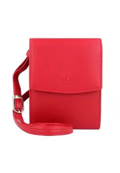 Мягкая кожаная сумка через плечо Adalie 10 см VOi, красный