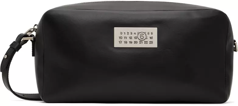Мягкая кожаная сумка с цифрами MM6 Maison Margiela