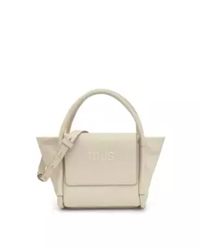 Мягкая маленькая сумка-трансформер Silhouette Tous, бежевый
