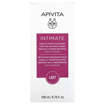 Мягкая очищающая пенка, 200 мл (6,76 жидк. Унции) Apivita