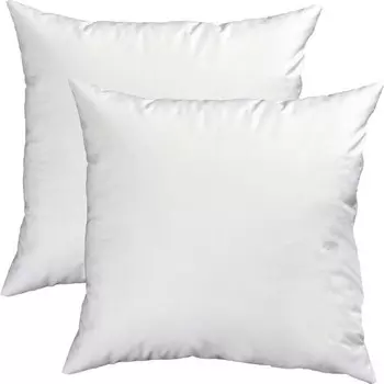 Мягкая подушка Erwin Mller 2er-Pack 61263, 40x1x40 см, белый