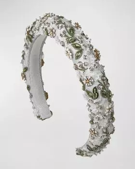 Мягкая повязка на голову Elowen Jennifer Behr, цвет Cream