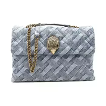 Мягкая сумка через плечо Kensington размера xxl Kurt Geiger, синий