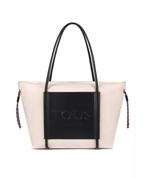 Мягкая сумка через плечо Large Empire бежевого цвета Tous, бежевый