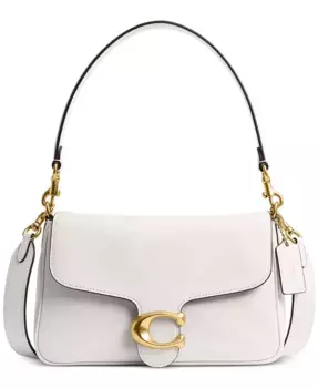Мягкая сумка через плечо Tabby Small из кожи COACH, черный