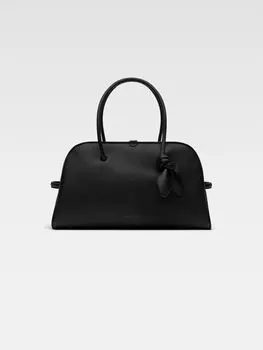 Мягкая сумка для боулинга JACQUEMUS The Turismo, черный