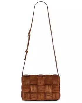Мягкая сумка-кассета Bottega Veneta, цвет Jacobean & Gold