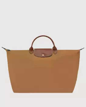 Мягкая сумка Le Pliage Original объемом 30 л Longchamp, цвет Camel