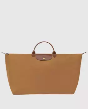 Мягкая сумка Le Pliage Original объемом 42 л Longchamp, цвет Camel