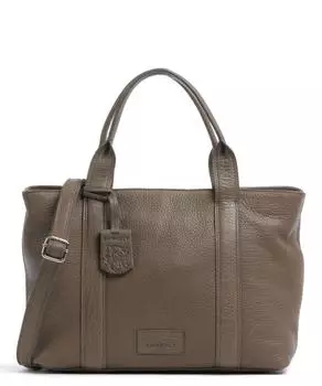 Мягкая сумка Skylar из зерненой кожи Burkely, коричневый