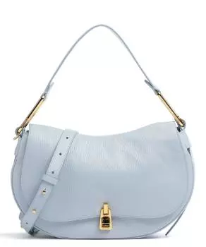 Мягкая сумка-ведро Magic из зерненой яловой кожи Coccinelle, синий