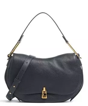 Мягкая сумка-ведро Magic из зерненой яловой кожи Coccinelle, синий