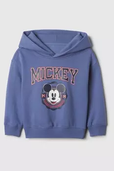 Мягкая толстовка с капюшоном Disney Vintage с Микки Маусом (6 мес 5 лет) Gap, синий