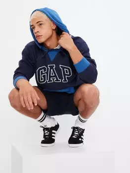 Мягкая толстовка с логотипом vintage vintage Gap, синий